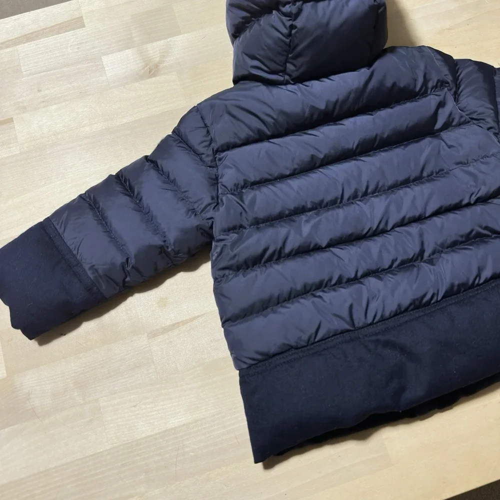 Moncler Kids‎ Blue Down Puffer Jacket Coat Size 12-18 Months Ski Snow Outdoors
